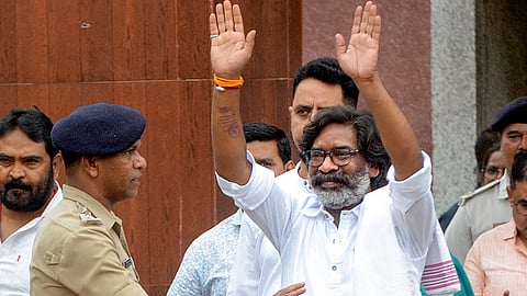 Jharkhand Chief Minister and JMM leader Hemant Soren