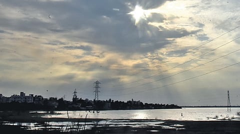 Puzhal lake in Chennai