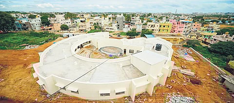 The government school in Lakshmipura will be inaugurated on Monday 