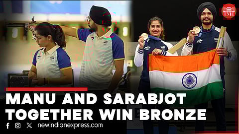 Manu Bhaker-Sarabjot Singh pair brings second bronze medal to India
