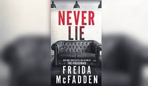 'Never Lie' Book cover page