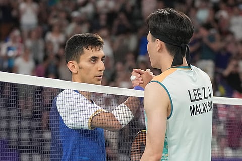 Lakshya Sen and Lee Zii Jia