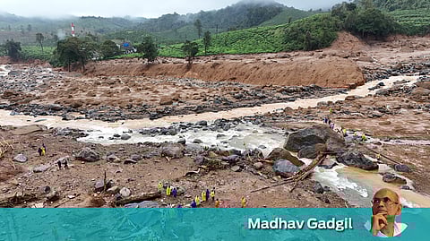Wayanad's Chooralmala area affected by the landslide