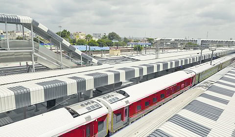 An artistic rendition of the proposed Cherlapally railway station