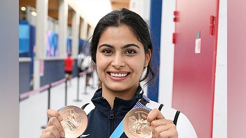 Star shooter Manu Bhaker set to be India's flagbearer in Paris Olympics closing ceremony 