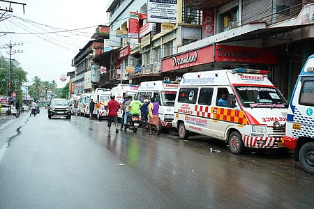 Newborn, doctor among four killed as ambulance catches fire in Gujarat