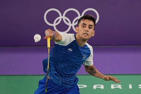 Lakshya Sen at the Paris Olympics