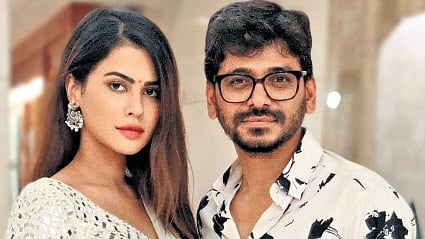 Actor Sharmiela Mandre and filmmaker Pawan Kumar