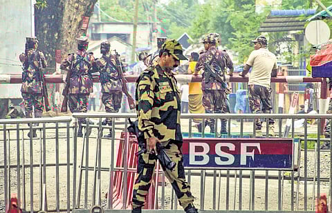 A Border Security Force (BSF) personnel image used for representative purposes only.