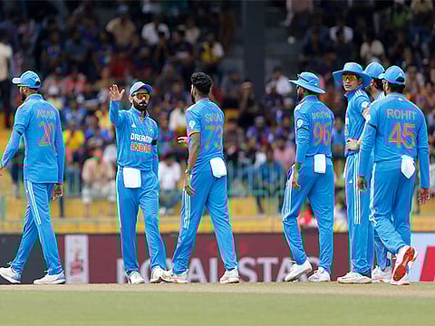 Indian cricketers wear black armbands in memory of Anshuman Gaekwad