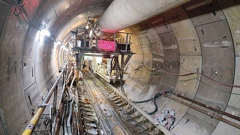 Representative pics of Bengaluru Metro's Tunga TBM.