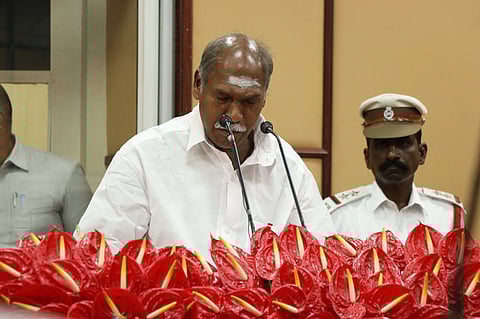 Chief Minister N Rangaswamy officially released the application forms for the enhanced housing assistance at the CM's office in the Puducherry Legislative Assembly on Thursday.