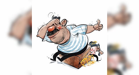 Janardhanan gave the house key to his relative S Thyagarajan (38) of Vadapalani, who stole the gold when the family was out.