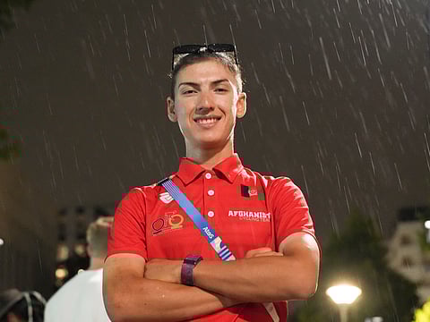  Paris: Afghanistan cyclist Fariba Hashimi, who escaped from Taliban rule to Italy and prepared for 2024 Summer Olympics