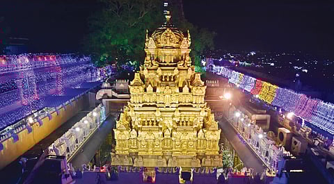 Elaborate arrangements for Dasara at Durga temple in Vijayawada