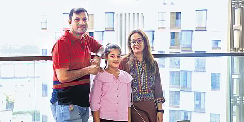 Zaineb and Hussain
Pachmeriwala, who runs a family business and a home-based chef service respectively, spent a year and a half looking for a 3BHK apartment that would suit their family of three.