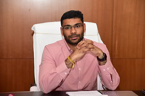 VMRDA commissioner K.S. Viswanathan