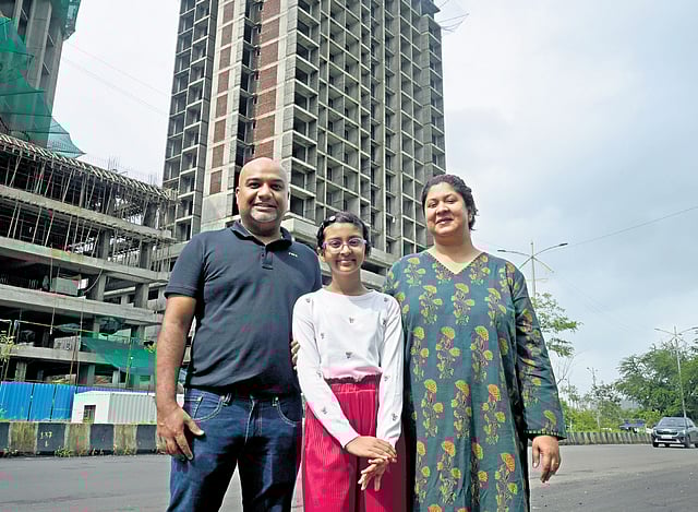 Anish Chandran, a 42-year-old Merchant Navy officer, is in the process of shelling out Rs. 1.7 crore, slab-wise, for a 1,000 sqft apartment in Kharghar, Navi Mumbai, in a complex developed by Satyam Developers.