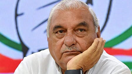 Former Harayana chief minister Bhupinder Singh Hooda 