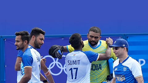 Paris Olympics 2024 | PR Sreejesh emerges hero; India beat Great Britain to qualify for semifinals of men's hockey 
