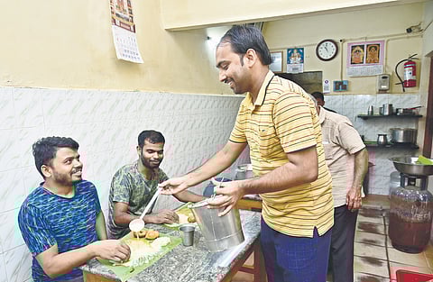 Milestones in a mess menu