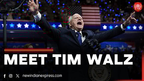 Tim Walz, the two-term Governor turned VP candidate who Democrats hail