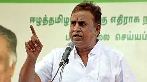 Former minister and AIADMK legislator SP Velumani 