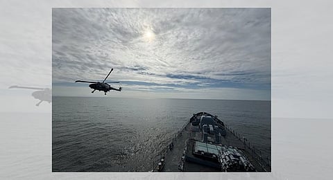 Navies of India and Germany carry out advanced maritime operations