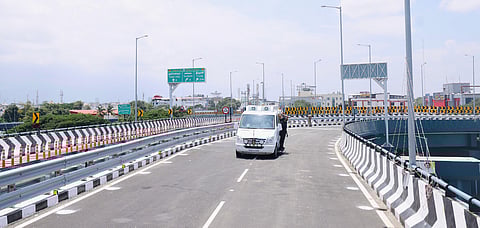 09.08.2024: Coimbatore: Tamil Nadu Chief Minister MK Stalin inaugurated the Ukkadam - Aathupalam Flyover project on August 9