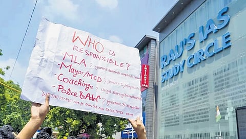 UPSC aspirants question the role of authorities after the death of classmates.