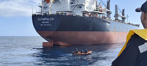 Upon receiving information, MRCC Port Blair immediately swung into action and advised the vessel to head towards Port Blair. 