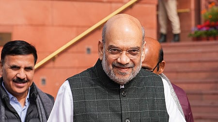 Union Home Minister Amit Shah at Parliament House