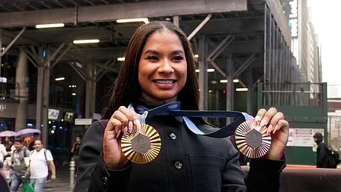 American gymnast Jordan Chiles must return bronze medal after court mandates score change, IOC says