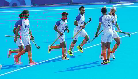 Indian Hockey Team at the Paris Olympics