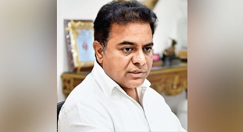 BRS working president and former IT & Industries Minister KT Rama Rao