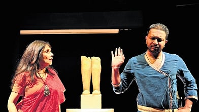 A still from the play