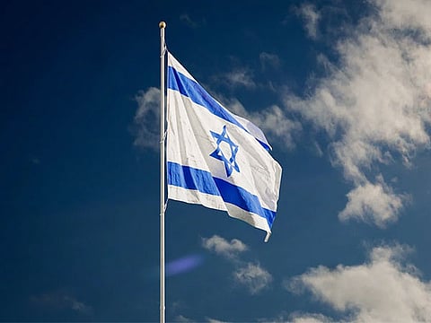 Israeli flag used for representation.