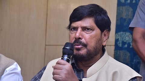 Ramdas Athawale, Minister of State for Social Justice & Empowerment.