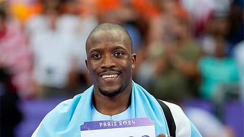 Botswana fills largest stadium to welcome Country's first olympic gold medalist