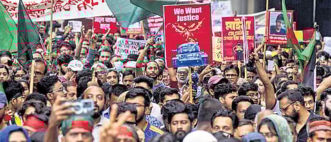 Protests in Bangladesh