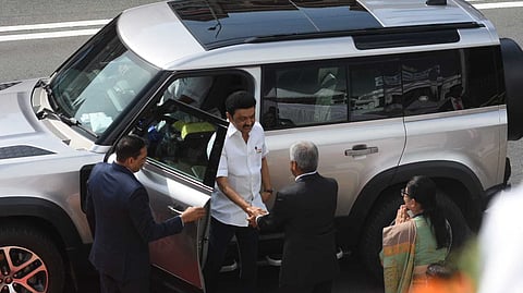 IN PICS | 78th Independence Day: TN chief minister M K Stalin hoists the tri-colour at Fort St George
