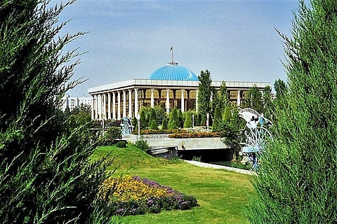 Uzbekistan parliament building