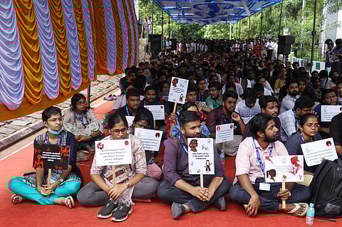 Resident Doctors at JIPMER support the nationwide strike demanding justice for the Kolkata murder victim and safety reforms at hospitals.