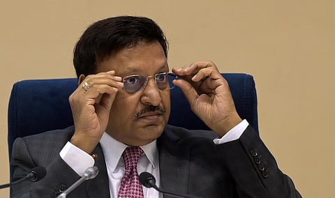 Chief Election Commissioner Rajiv Kumar. 