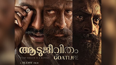 Prithviraj in Aadujeevitham