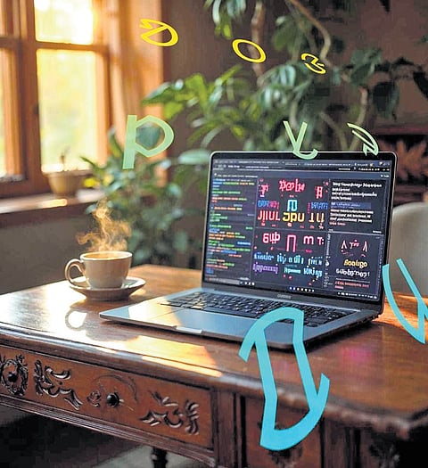 Language is the identity of the society at large and community in particular, believes Ramjit Tudu.