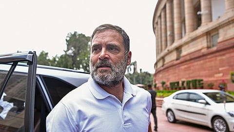 Congress MP and Leader of Opposition in the Lok Sabha Rahul Gandhi.