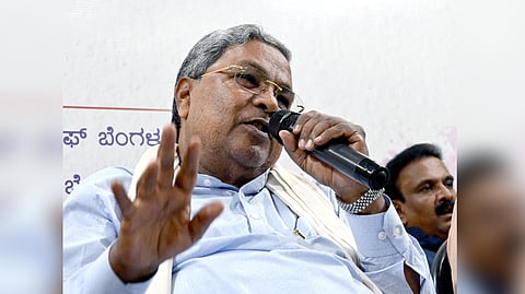 Karnataka Chief Minister Siddaramaiah.