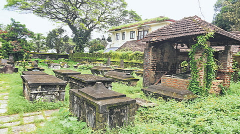 The Dutch Cemetery in Fort Kochi