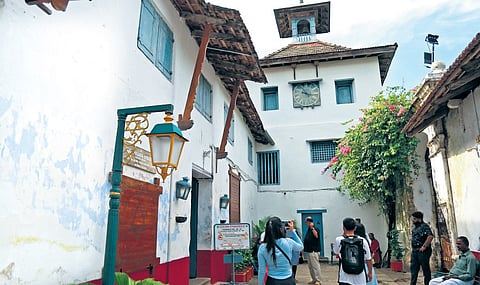 Clock Tower and Paradesi Synagogue at Mattancherry
